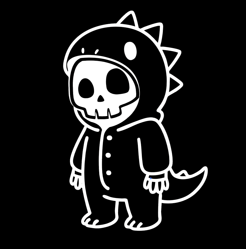 Roversnest Dino Hoodie