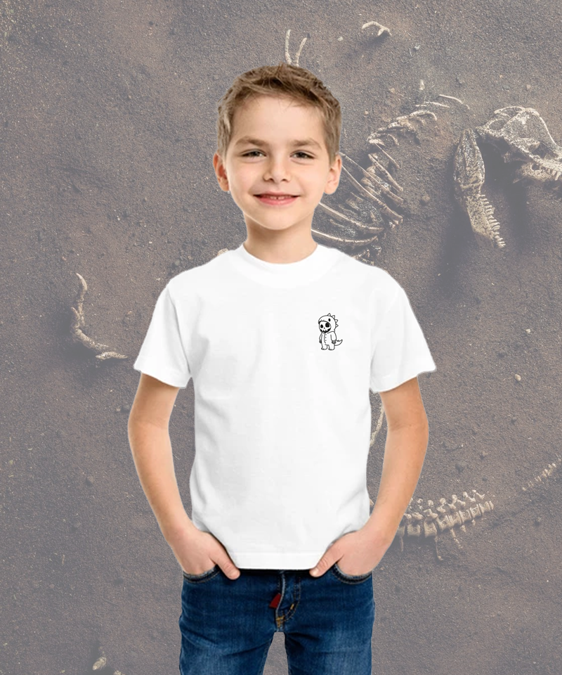 Roversnest Dino T-shirt - Wit