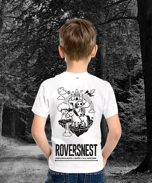 Roversnest Unicorn T-shirt - Wit