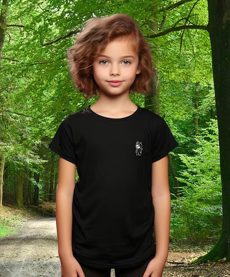 Roversnest Unicorn T-shirt - Zwart